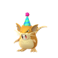 Pokemon GO Raticate Party Hat