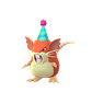 Pokemon GO Raticate Party Hat