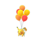 Pokemon GO Pikachu Flying Okinawa