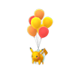 Pokemon GO Pikachu Flying Okinawa