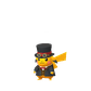 Pokemon GO Pikachu Dapper Red