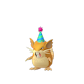 Pokemon GO Raticate Party Hat